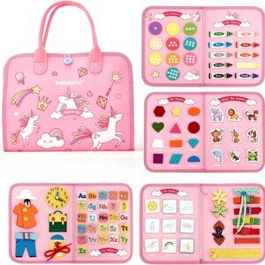 Busy Board - Montessori Toys for Preschool age, Educational